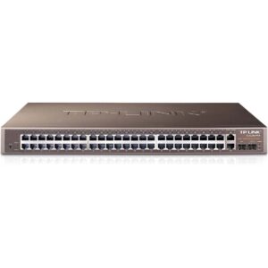 Switch Gigabit cu 48 de porturi TP-Link, 10/100 Mbps + 4 porturi - TL-SL2452WEB