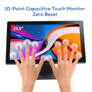 Monitor Tactil de 19.5 Inch cu 10 Puncte de Atingere