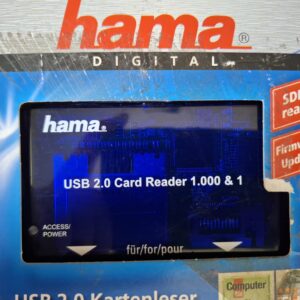 Hama card reader 1000 & 1, USB 2.0