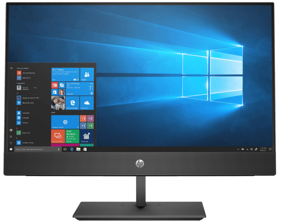 Sistem All-in-One HP, ProOne 440 G5, 23.8", Full HD, i5-9500T, 16GB RAM, 256GB SSD, Windows 11 Pro