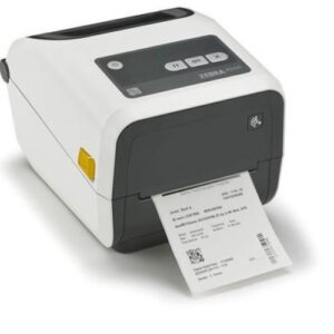 Imprimantă de Etichete Zebra ZD420, alba, 203 DPI, USB, Bluetooth, Ethernet, Transfer Termic și Termic Direct